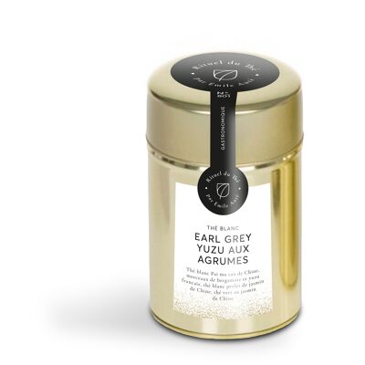 Earl Grey Yuzu Weißer Tee mit Baches Citrus