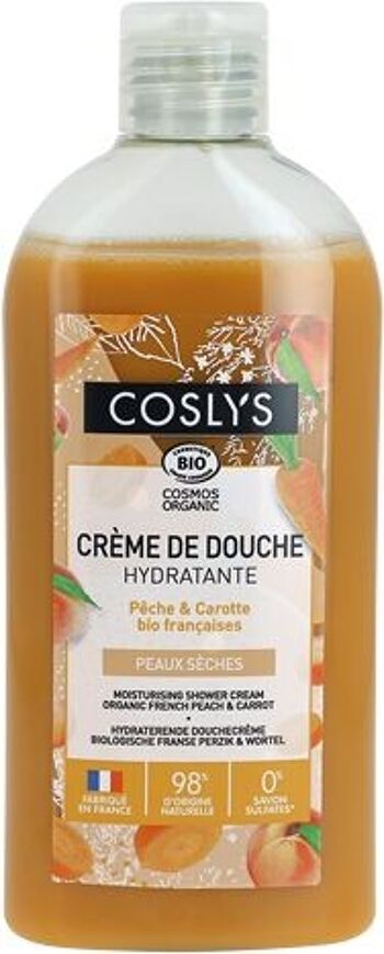 CREME DE DOUCHE HYDRATANTE Pêche & Carotte 3