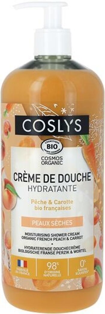 CREME DE DOUCHE HYDRATANTE Pêche & Carotte 4