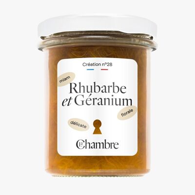 Rhurbarb Geranium Jam - 200G