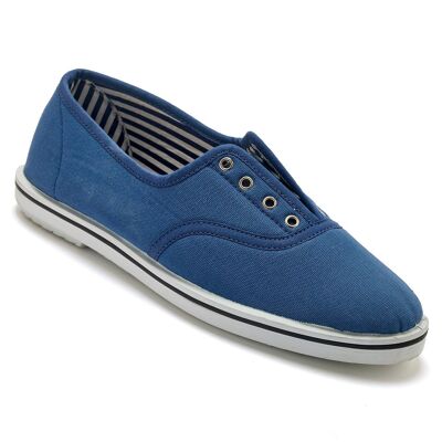 Elasticated canvas shoes (2010669 - 0001)