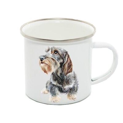 Tazza smaltata 12 once, Bassotto, Benson