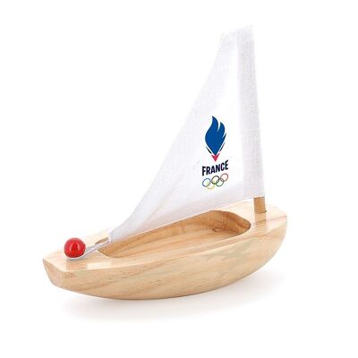 Kleines Segelboot Französisches Team - Paris 2024