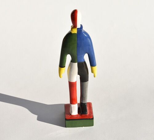 Malevich Sportsmen ceramic Sculpture #4