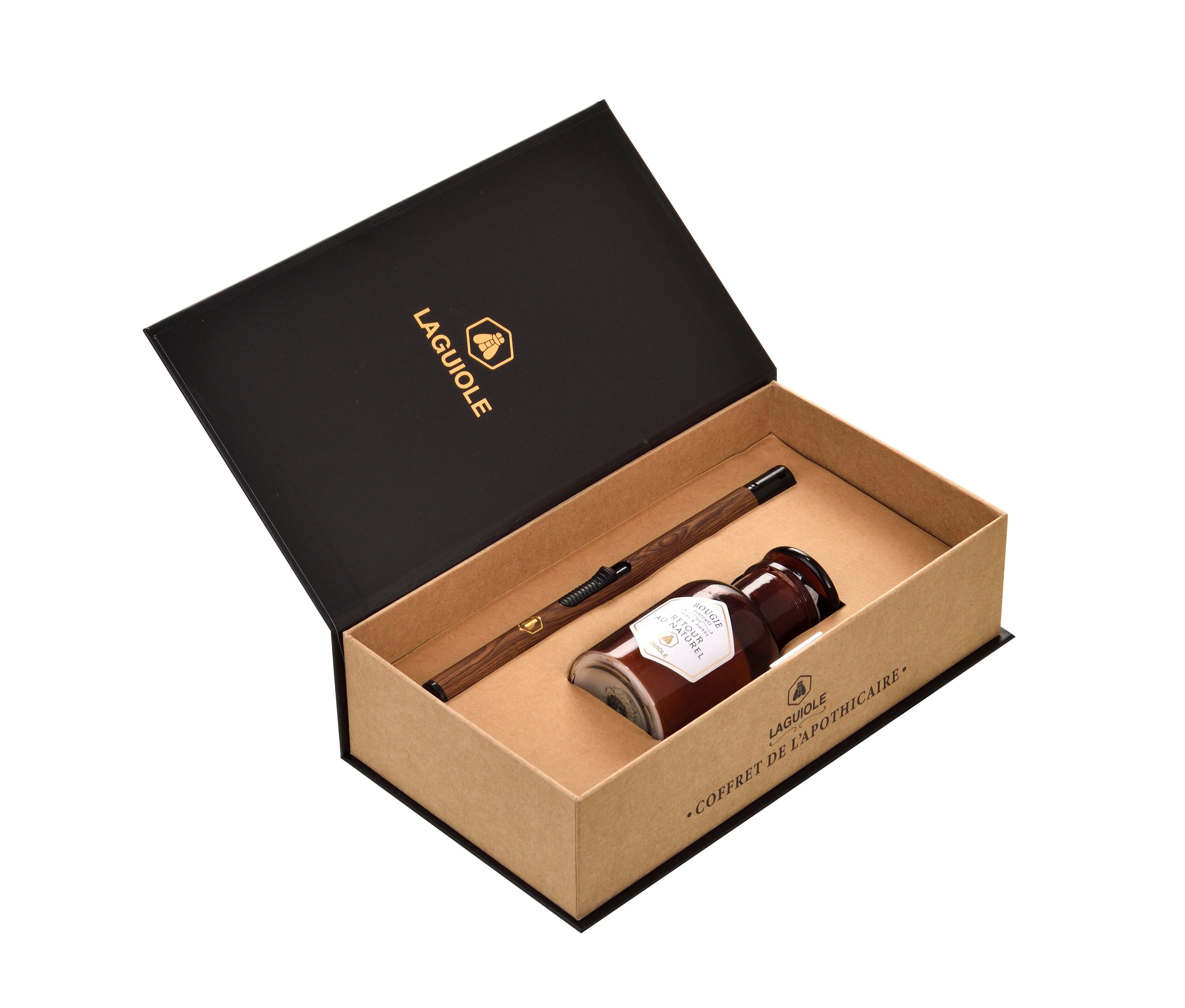 Scatola portacandele Laguiole + illumina tutto