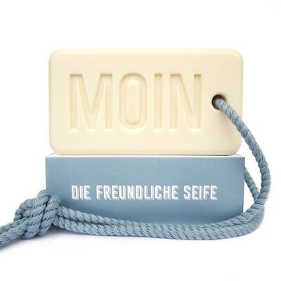 Moinseife – large shower soap – cord soap – souvenir