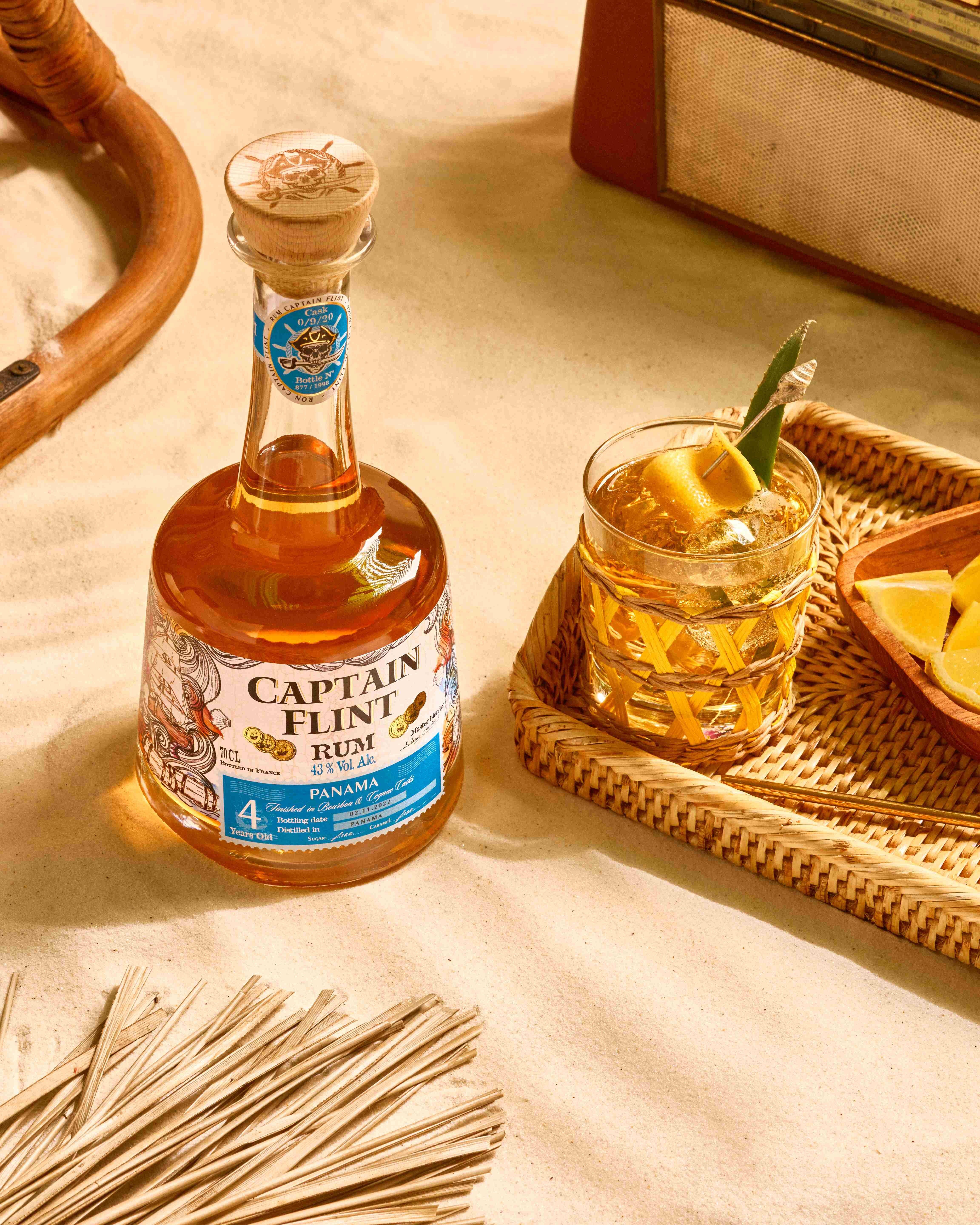 Capitano del rum Flint Panama
