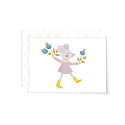 ratones | tarjeta postal