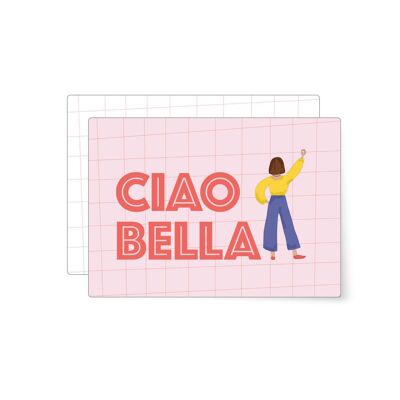 Ciao bella | tarjeta postal