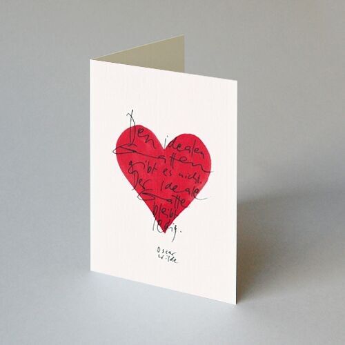 Hochzeitskarte für Männer: Den idealen Gatten gibt es nicht