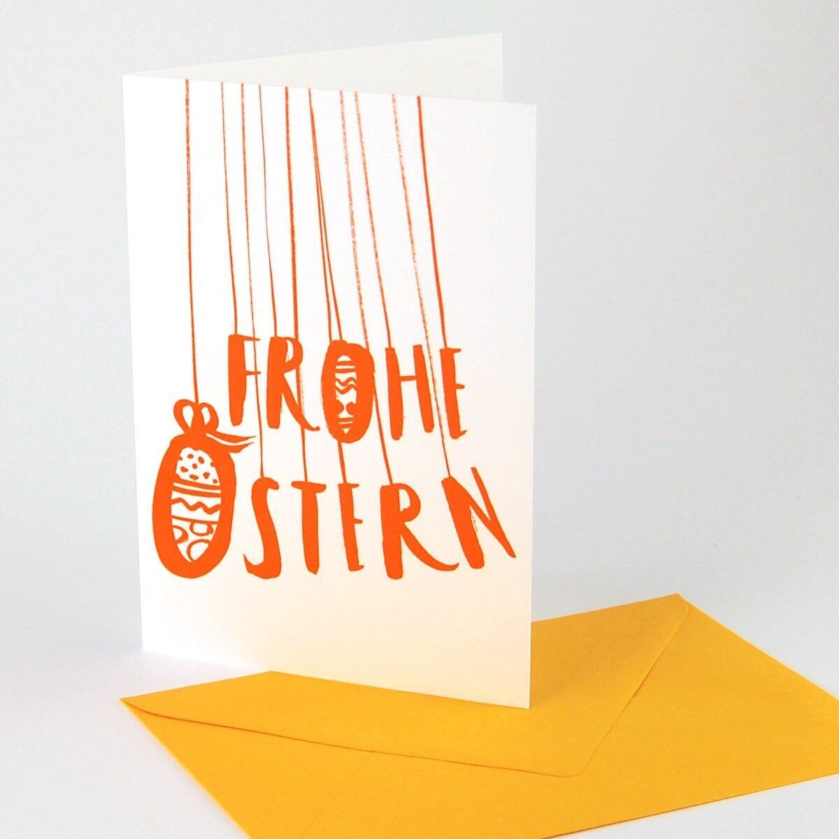 Buona Pasqua - Biglietto di Pasqua con busta gialla