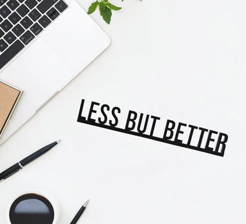 Architecture Quotes - Less but Better