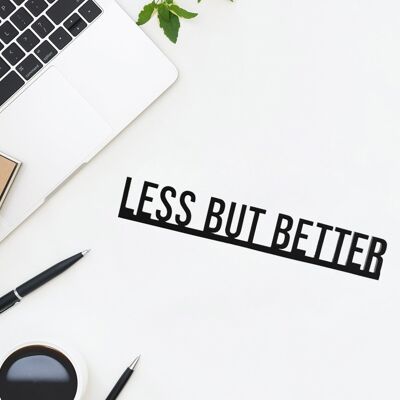 Architecture Quotes - Less but Better