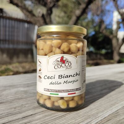 Ceci bianchi italiani in vasetto di vetro 380g