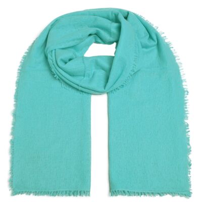 Sciarpa in cashmere Feli-cs in Aqua Splash