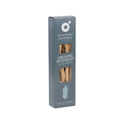 Rustic breadsticks with sea salt - 130g