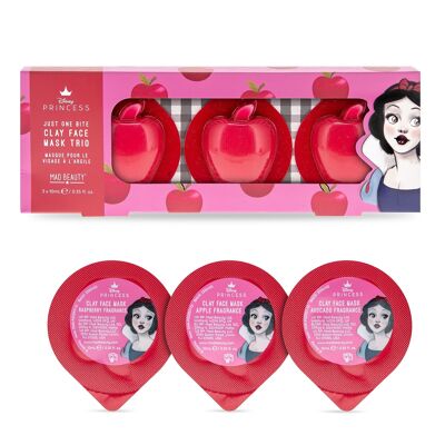 Trio de masques à l'argile Blanche-Neige Mad Beauty