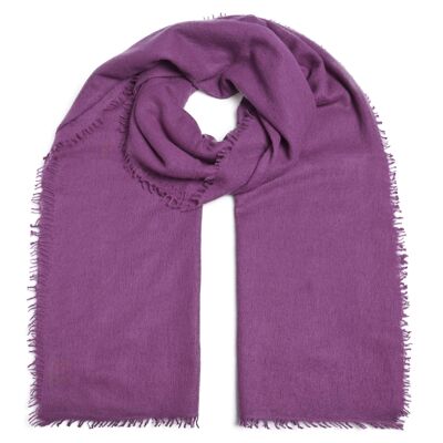 Feli-cs cashmere scarf in amethyst