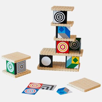 HOUSE Op Art Art Construction Toy