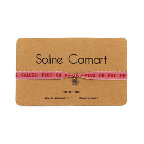 PLUS ON EST DE FOLLES, PLUS ON RIGOLE - Etoile Argent