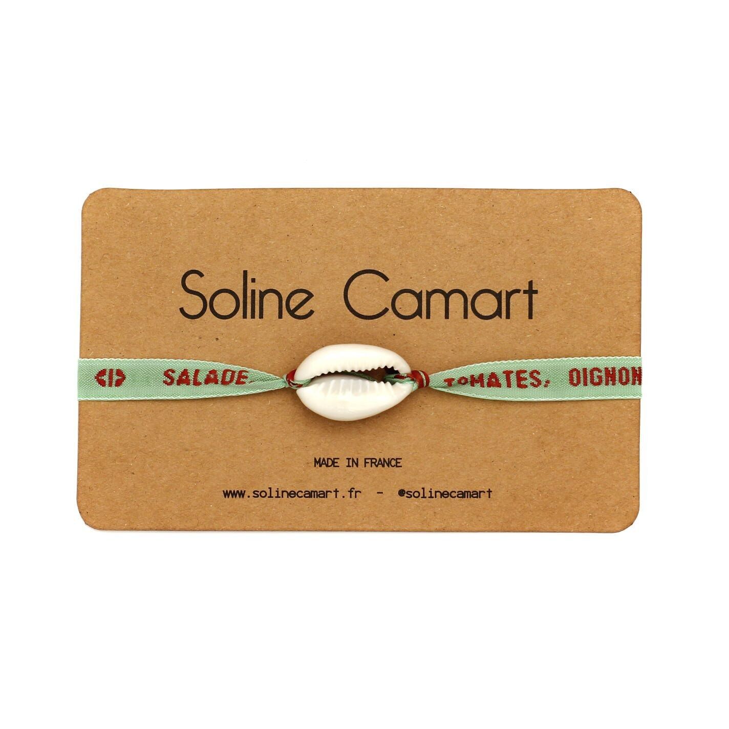 SALADE, TOMATES, OIGNONS - Coquillage