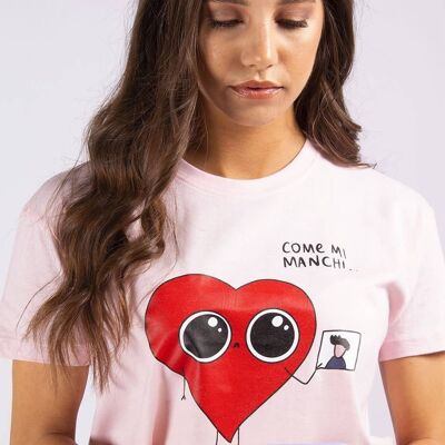 T-Shirt "Heart"__XL / Rosa Chiaro