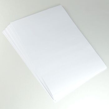 100 feuilles de papier adhésif humide DIN A4 1