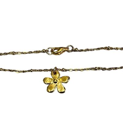 Pulsera Flor Dorada