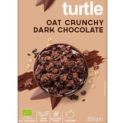 Hafer Crunchy dunkle Schokolade