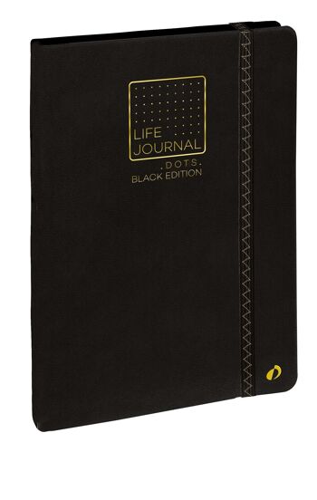 CARNET 21 dots Life Journal BLACK El 2