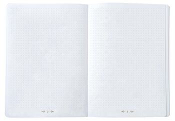 CARNET 21 dots Life Journal jaune El 6