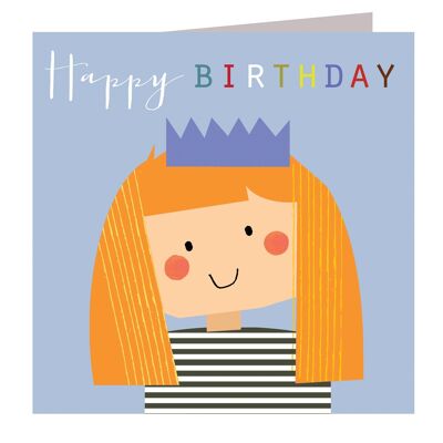 Carte de vœux pour fille d'anniversaire MC04