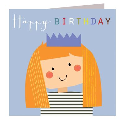 MC04 Birthday Girl Greetings Card