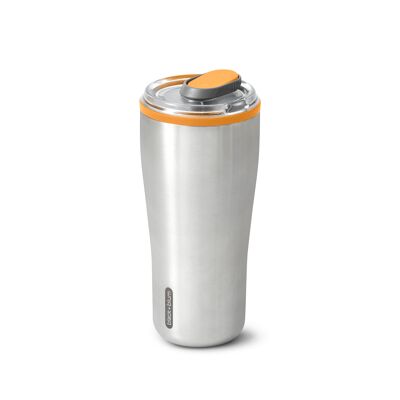 Vaso de viaje aislado - Vaso de acero inoxidable a prueba de fugas 600 ml - Naranja