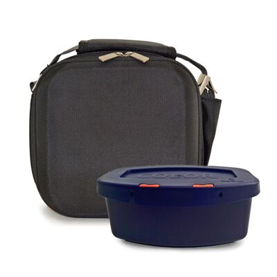 Set Sac à Lunch Office & Color 800 ml MidNight