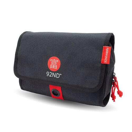 Washroll - Toiletry Bag Zwart