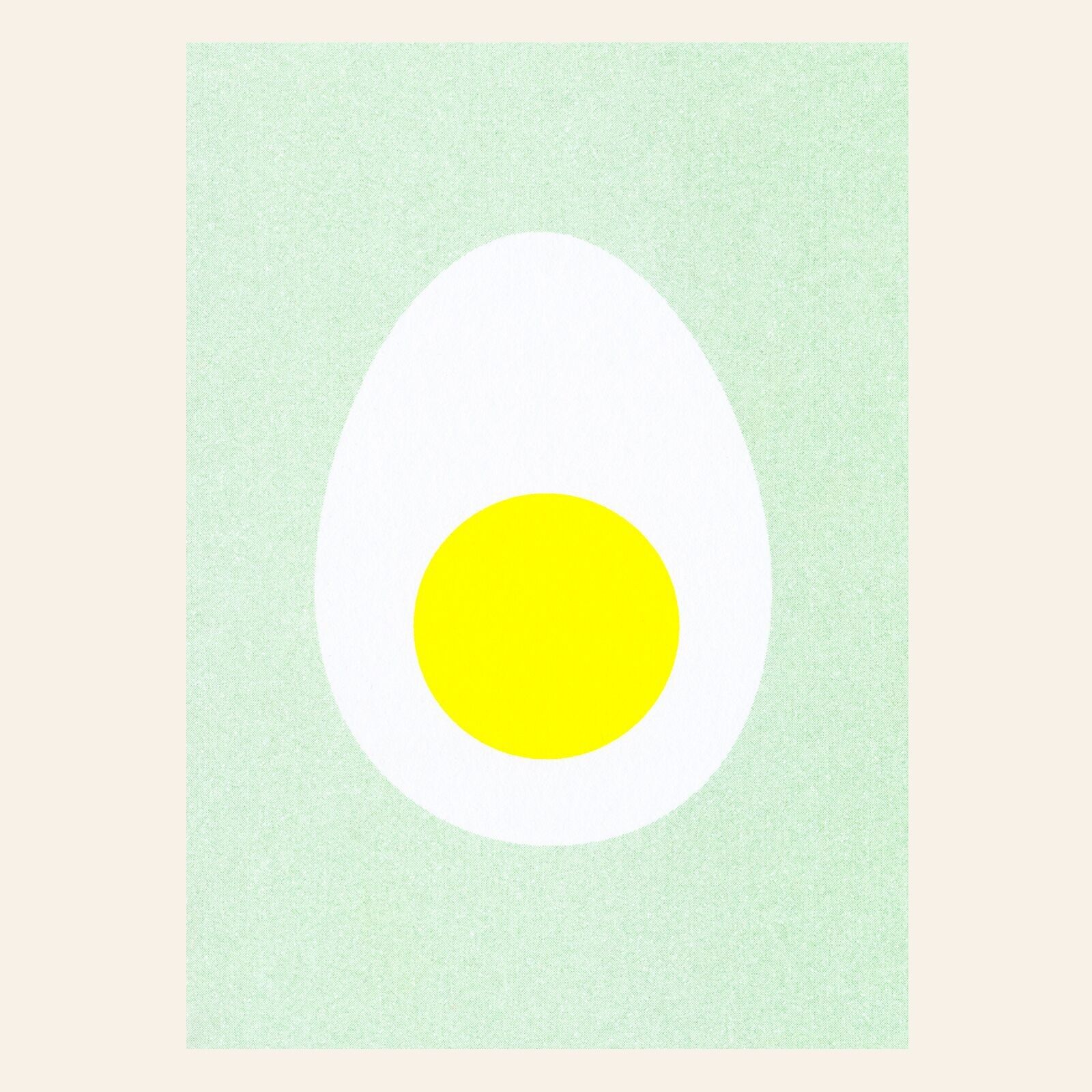 Cartolina Risografica – Mezzo Uovo – DIN A6