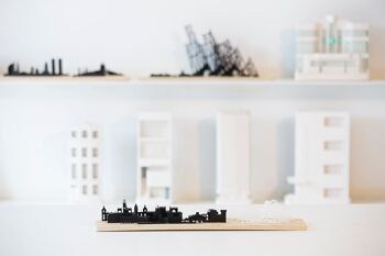 Formes de l'horizon 3D de la silhouette de la ville de Valence (modèle de jouet et de décoration d'architecture) 5
