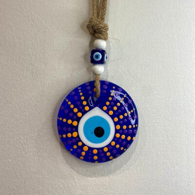 Gabriel - Protective eye handcrafted in Turkey in glass paste