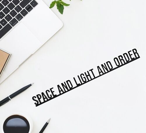 Architecture Quotes - Space and Light and Order
