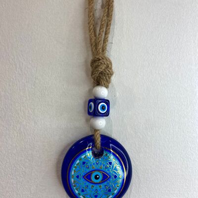 Diego - Protective eye handmade in Turkey in glass paste