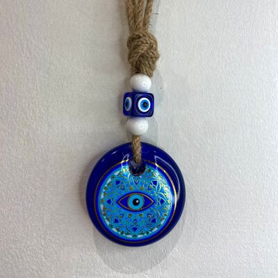 Diego - Protective eye handmade in Turkey in glass paste