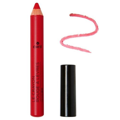 Crayon rouge à lèvres Châtaigne COSMOS Organic Ecocert