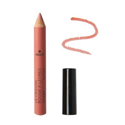 Delicate pink lipstick pencil COSMOS Organic Ecocert
