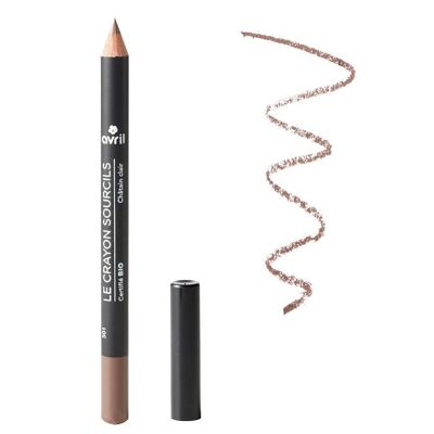 Eyebrow pencil Light brown COSMOS Organic Ecocert