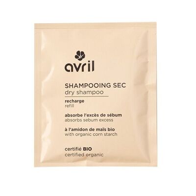 Shampooing sec en poudre 30g certifié bio