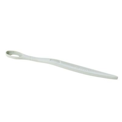 Handle for toothbrush with rechargeable head in green bioplastic