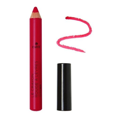 Crayon rouge à lèvres Griotte COSMOS Organic Ecocert