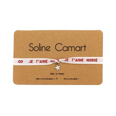 JE T'AIME MORUE - Etoile Argent