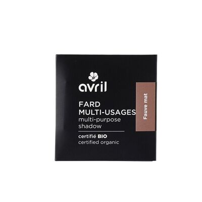 Matte Fauve eyeshadow refill Certified organic